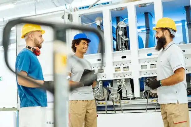 Work in modern industry.